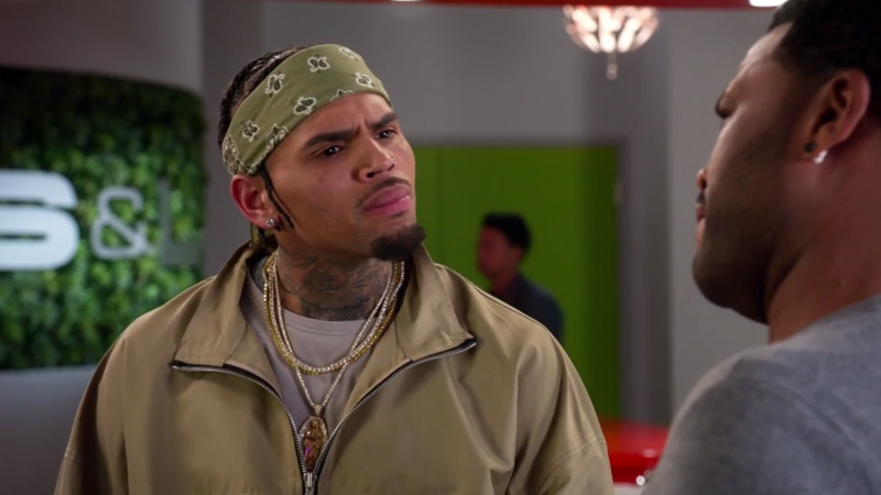 Chris Brown makes a surprising guest appearance on Black-ish 