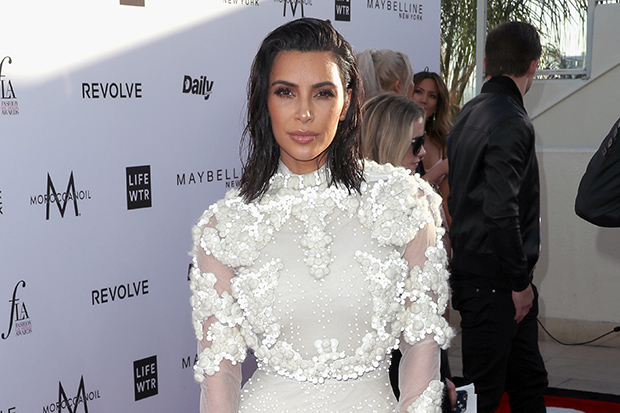 Kim Kardashian shuts down the 3rd annual fashion Los Angeles awards in stunning Givenchy gown 