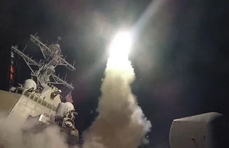 US Launches 59 Tomahawk missiles on Syria