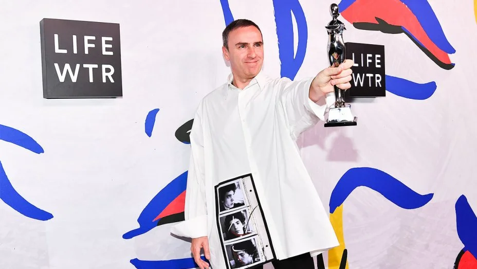 Raf Simons Has Officially Been Crowned G.O.A.T After Winning Both Womenswear and Menswear Designer of the Year 