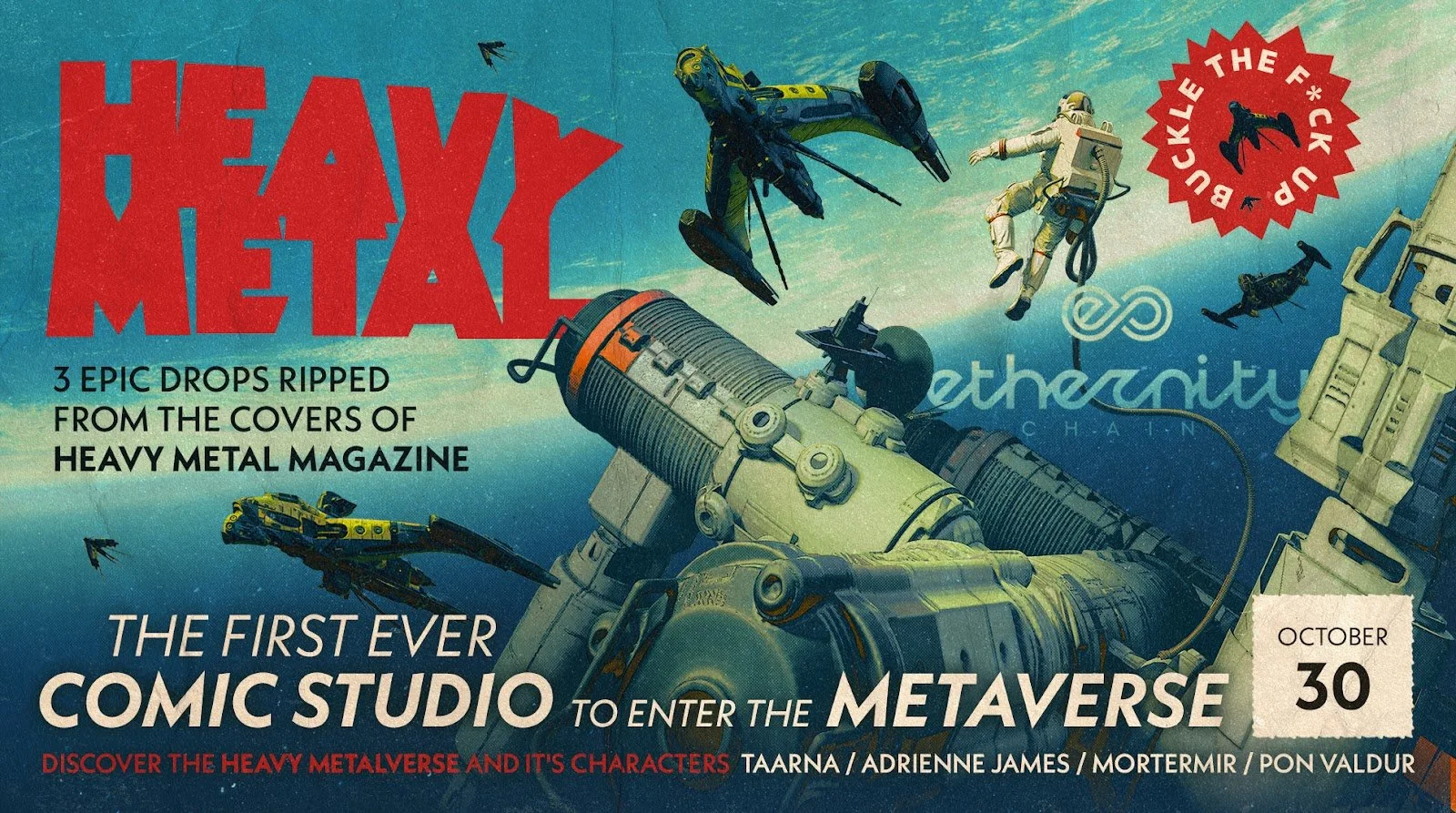 ETHERNITY and Heavy Metal Entertainment To Release The Heavy Metalverse NFT Collection and Virtual Theme Park