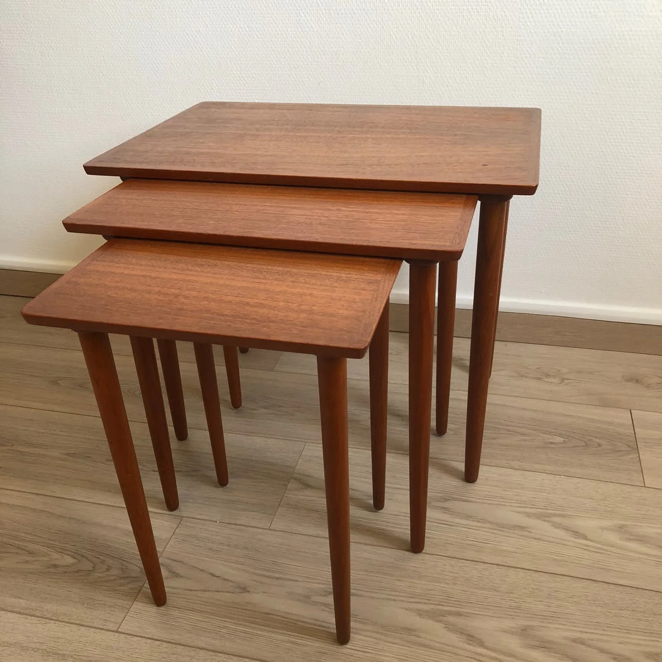 Table basse vintage Table basse design Table basse ancienne Table gigogne Bramin table basse denmark table basse teck table basse scandinave H.W. Klein design scandinave table danemark.jpg