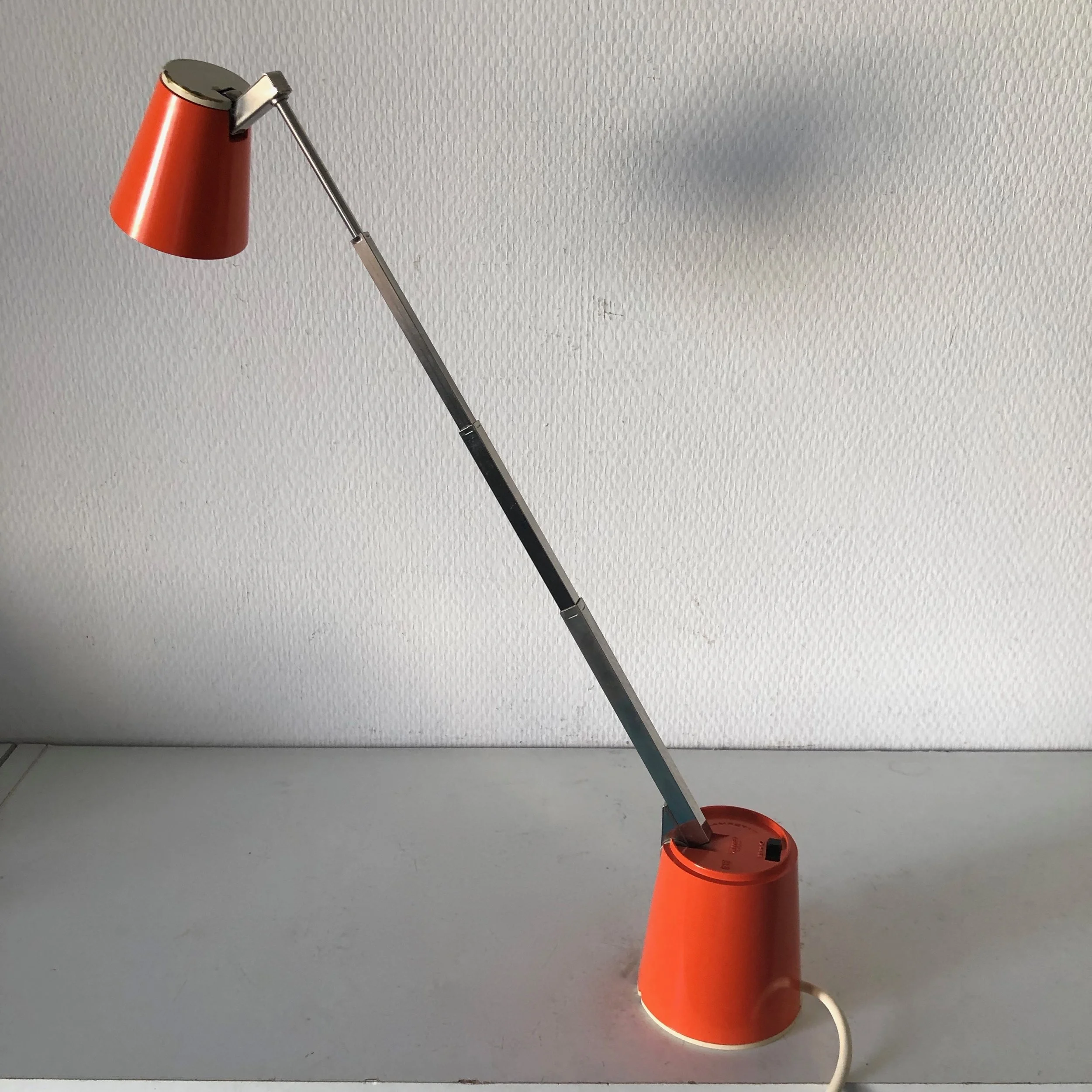 Lampe vintage lampe articulée lampe de chevet vintage lampe Koch Créations lampe rétro Lynbrook New-York lampe 1963 lampe 1960 lampe ancienne lampe lampette lampe design lampe moma 1.jpeg