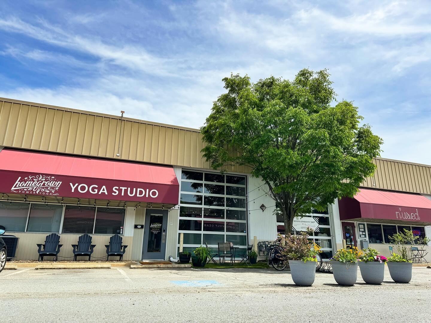 🌿 Welcome to Homegrown Power Yoga! 🌿 
Step into our studio where every detail is designed to create a sanctuary for you to practice, gather, connect, grow, and restore. 🧘&zwj;♀️✨ 
More than just a yoga space, it&rsquo;s a place where you can truly