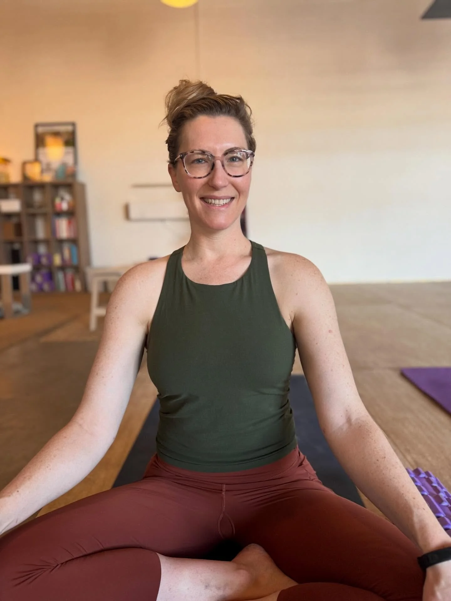 Say hi to one of our amazing students, Dawn 👋 When asked how yoga impacts her life off the mat, Dawn shared: &ldquo;The practice definitely stays with me off the mat. I feel powerful and energetic when I move throughout the day. The breathing practi