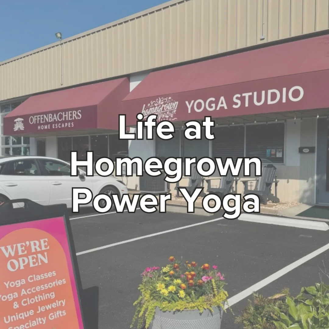 ✨ Life at Homegrown Power Yoga ✨ Empowering classes, vibrant community, rejuvenating retreats, community giving, friendships, space to share, teacher training, avenues for growth, authentic connection, welcoming leaders 💚 A space where everyone is w