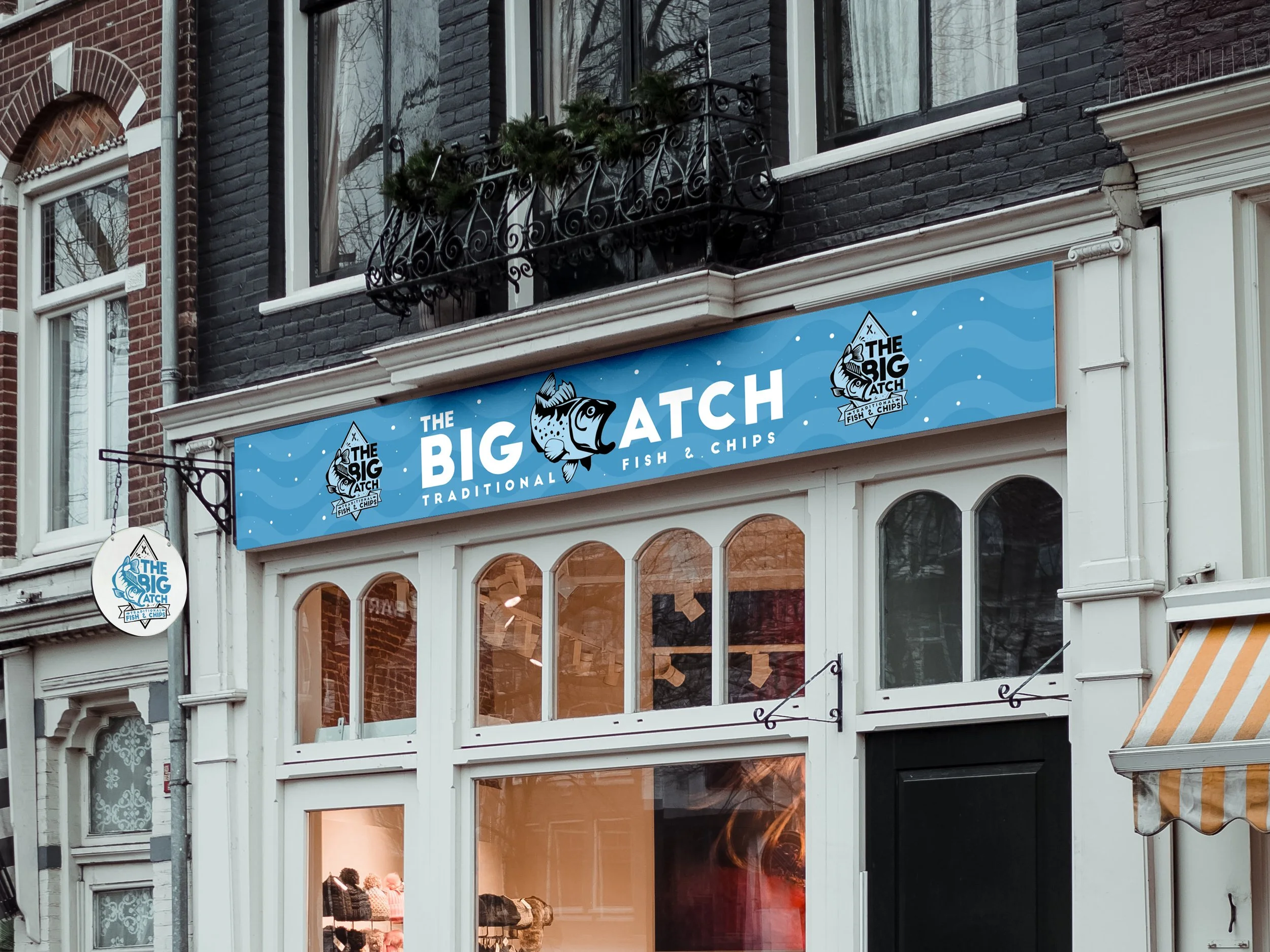 Shop Sign Design Mock Up