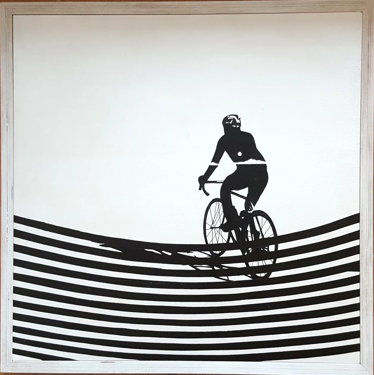Cyclist by Rennie Pilgrem