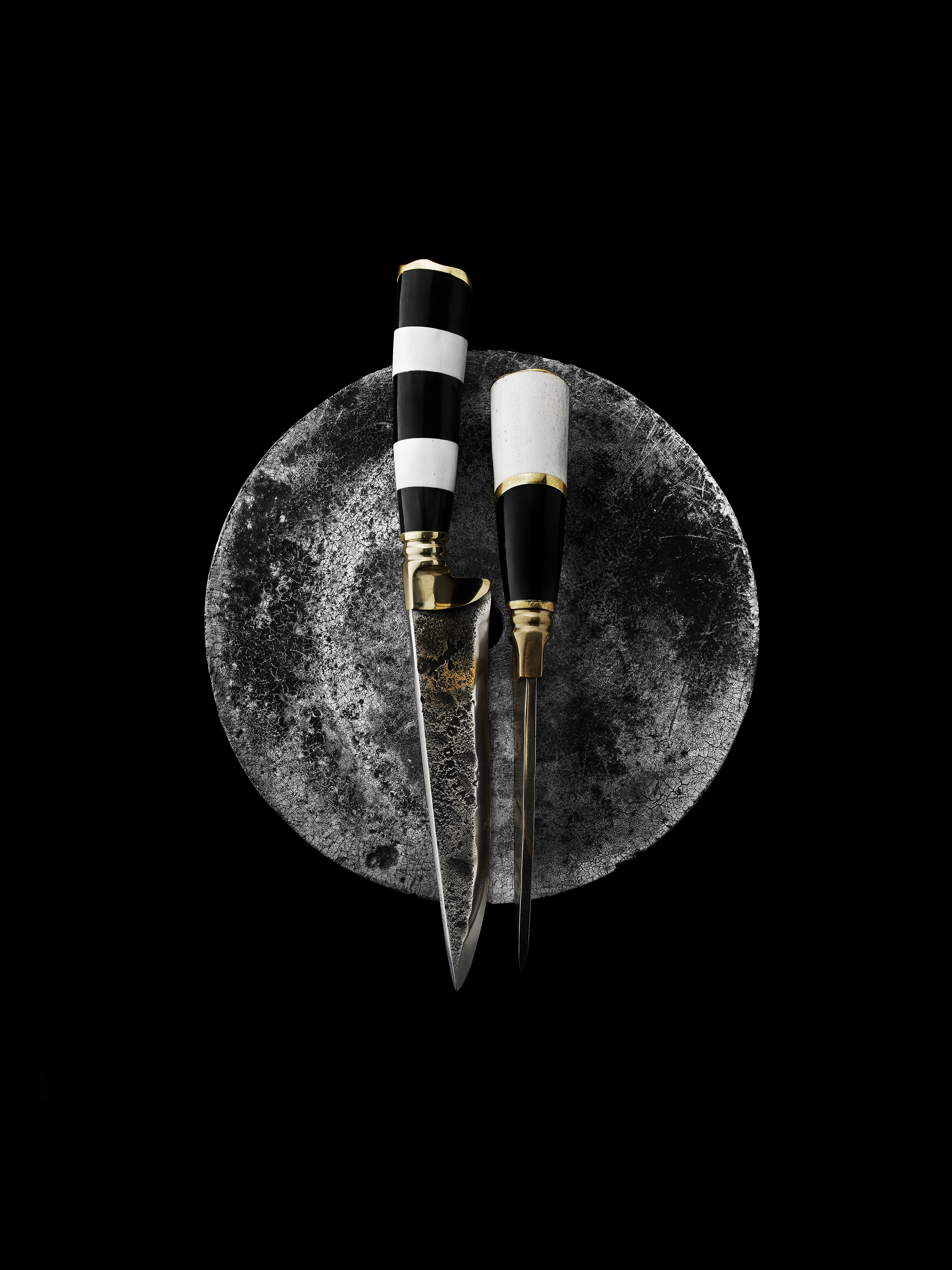 Knife Set – Black & White