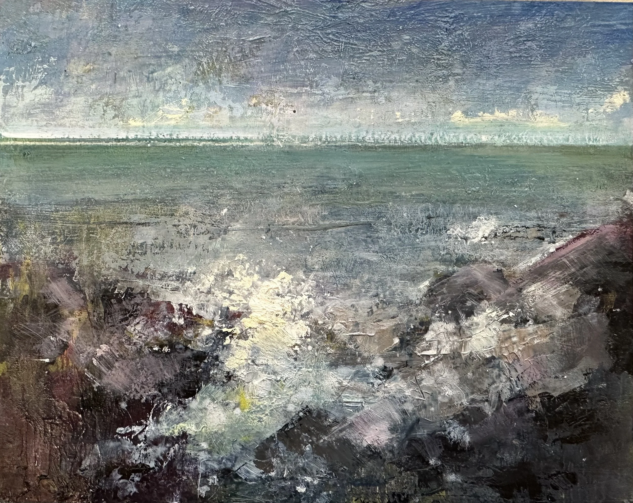  The rocky shores of Newport, RI 