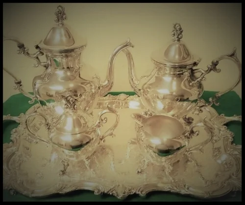 A Beautiful 20th Century Silver Tea & Coffee Service