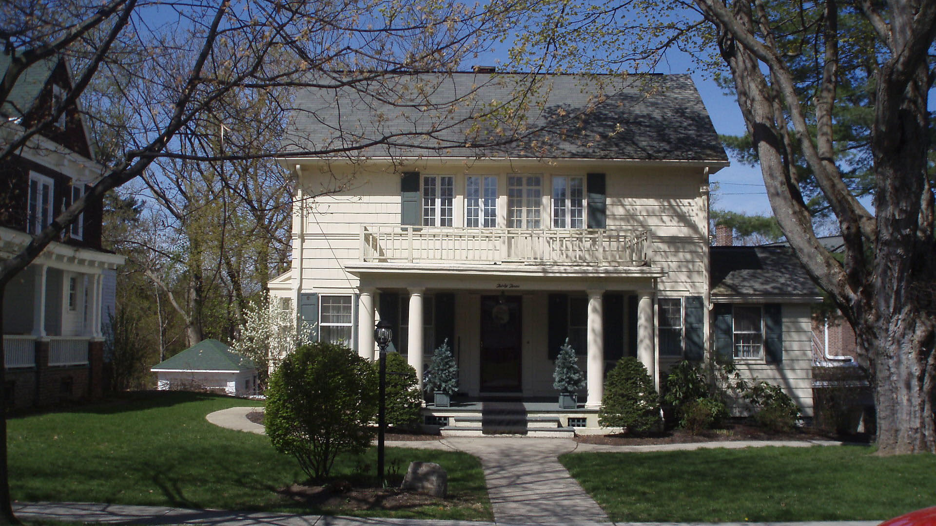 Stanton P. Lee’s own home at 31 Lakewood Place, Troy.