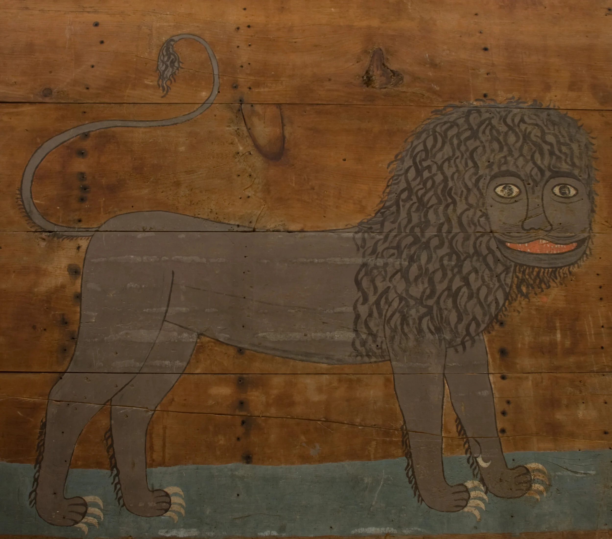 Poestenkill Lion after conservation.jpg