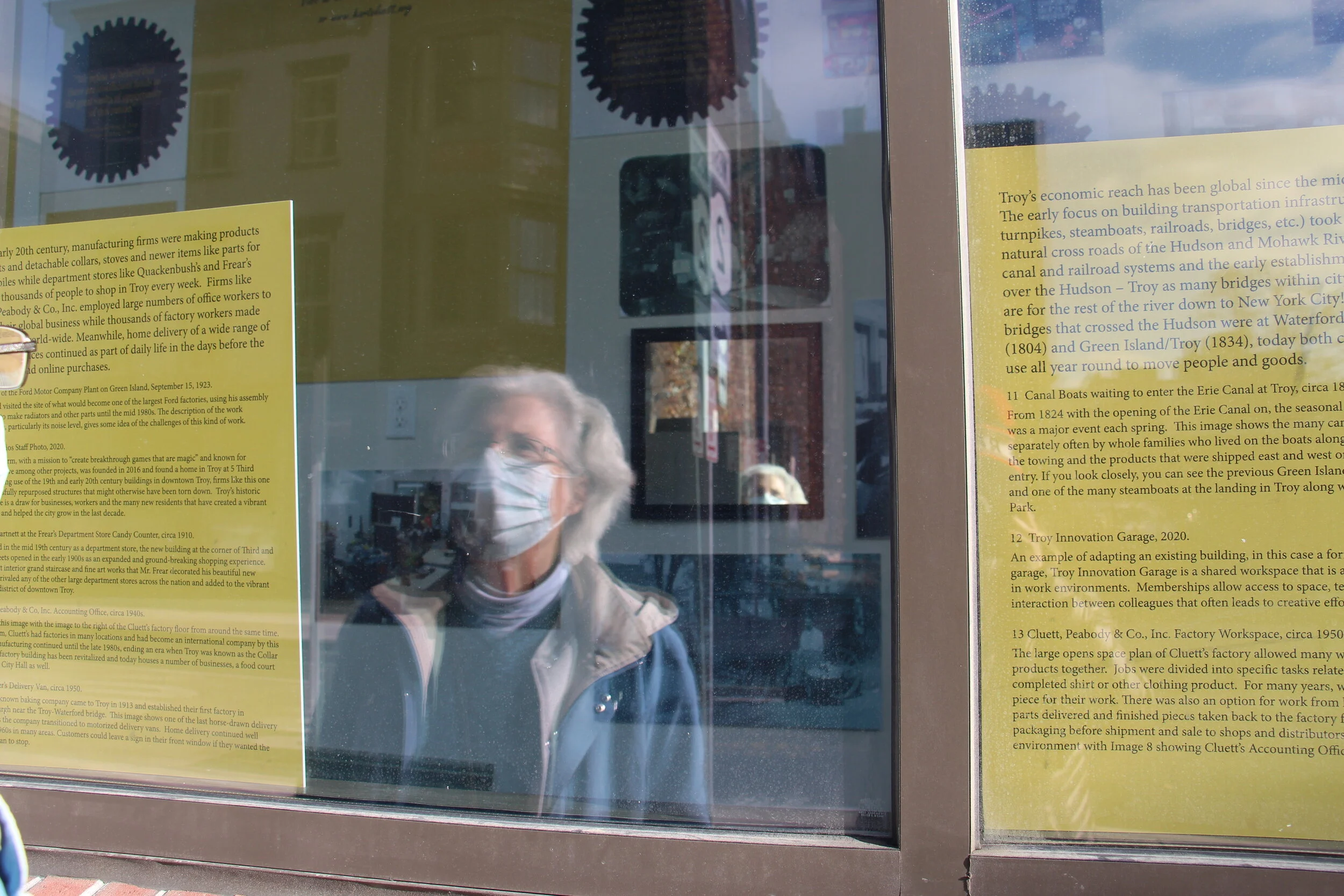 New Window Exhibit at Vicina 