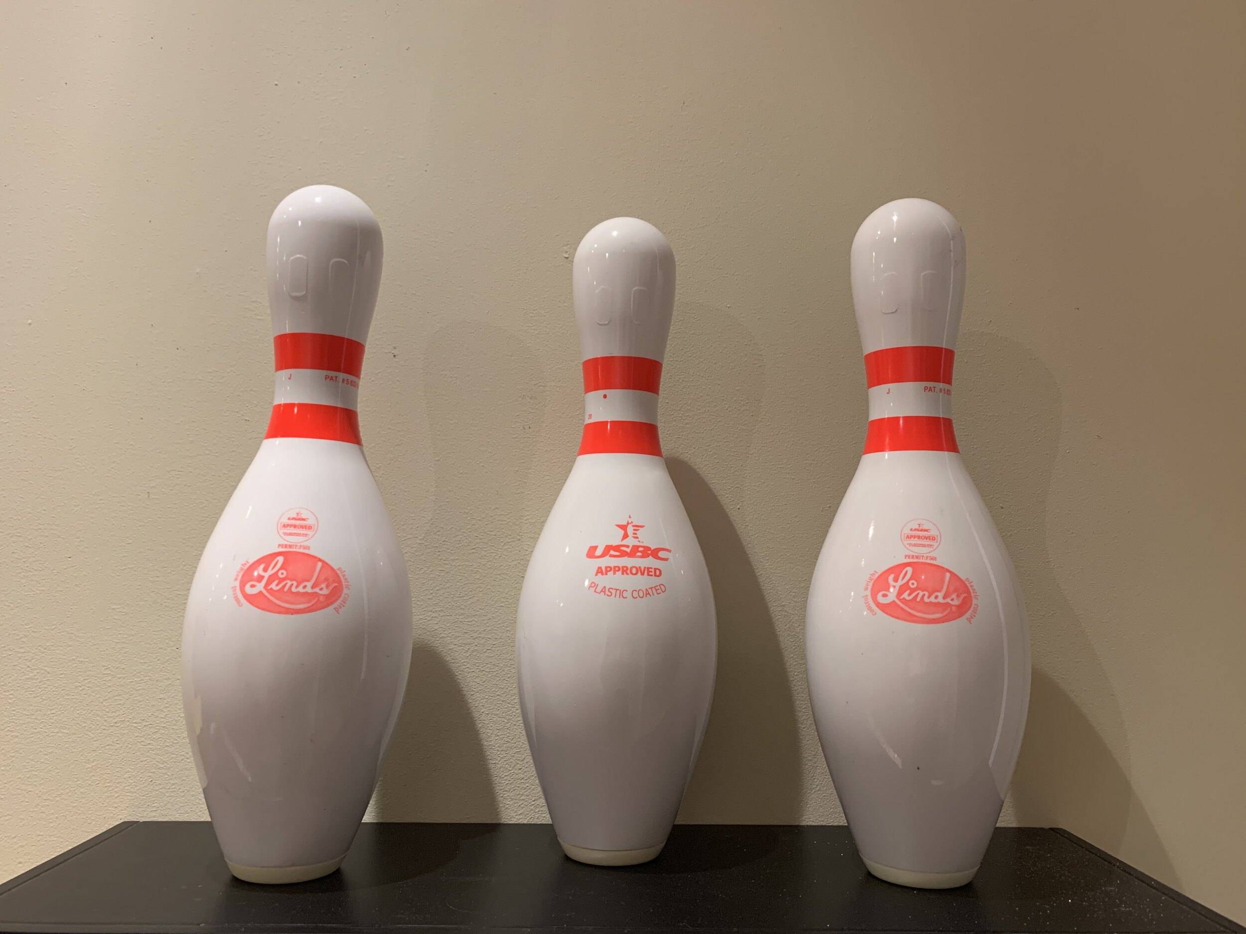 5 bowling pins Used 