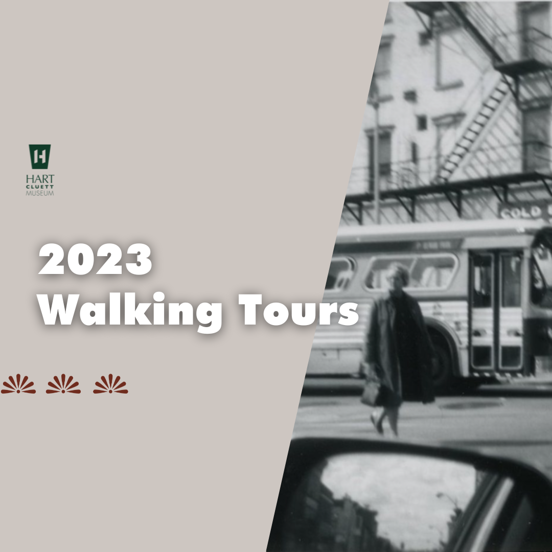 2023 Walking Tour Schedule