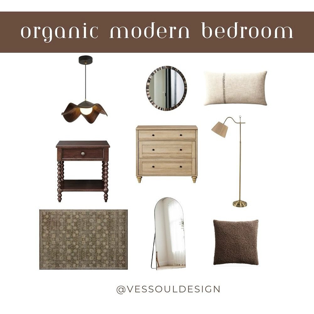 I sourced these for a client who wanted a serene and stylish retreat. ✨

Cozy, calm, and effortlessly chic. 🌿 This organic modern bedroom is all about blending natural textures with clean, minimalist vibes at an accessible price point. 🛏️

For all 