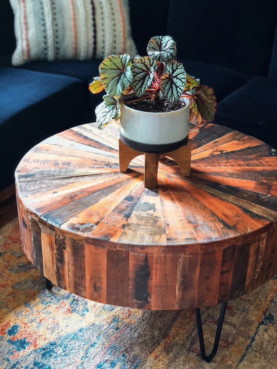 Rustic Mango Wood Coffee Table