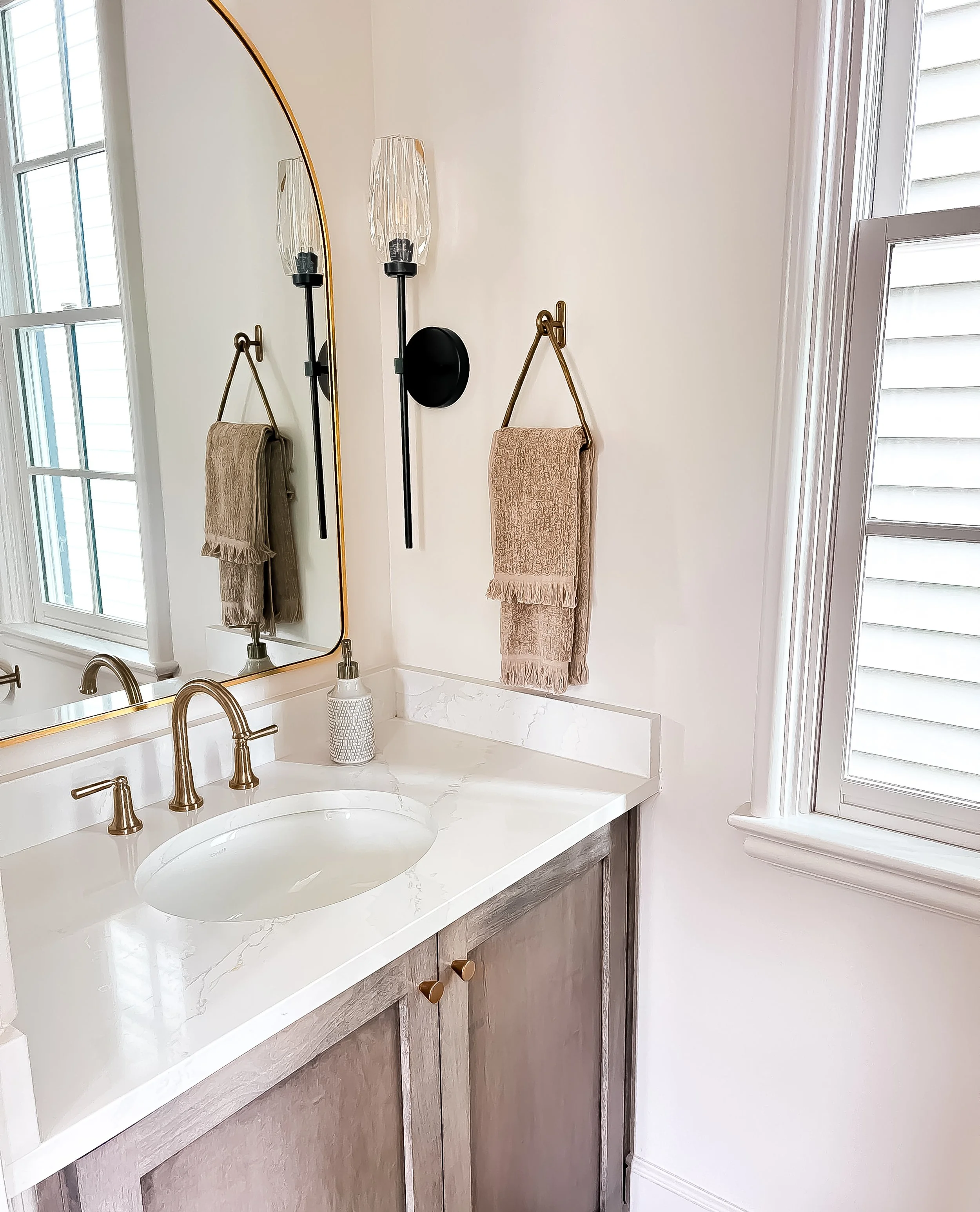 European Style Powder Bath in Atlanta