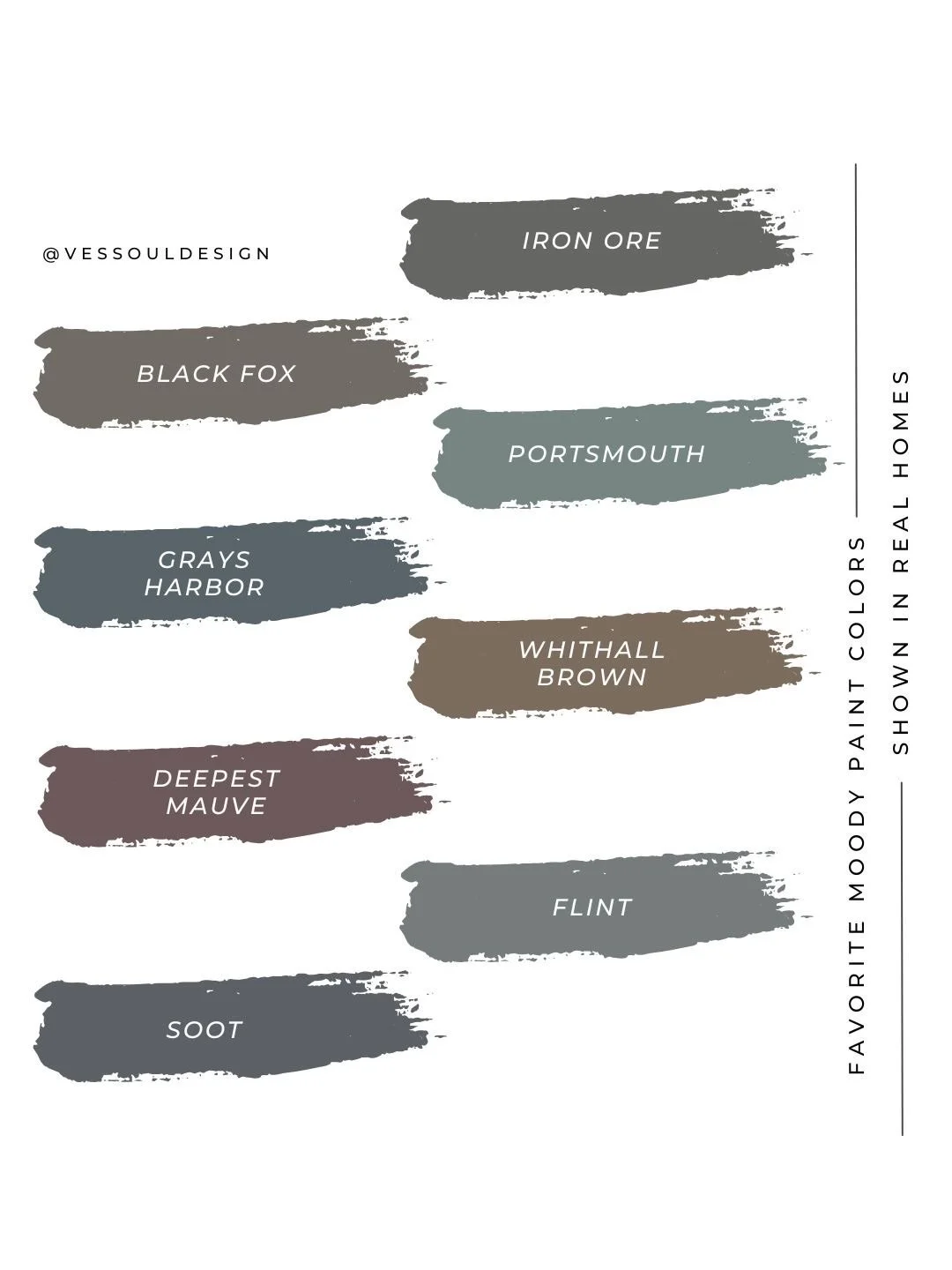 From sleek charcoals to nutty browns, each of these moody shades are just right for the chilly months ahead. 

Head over to my blog for more details. 🩵

#MoodyPaintColor #InteriorDesign