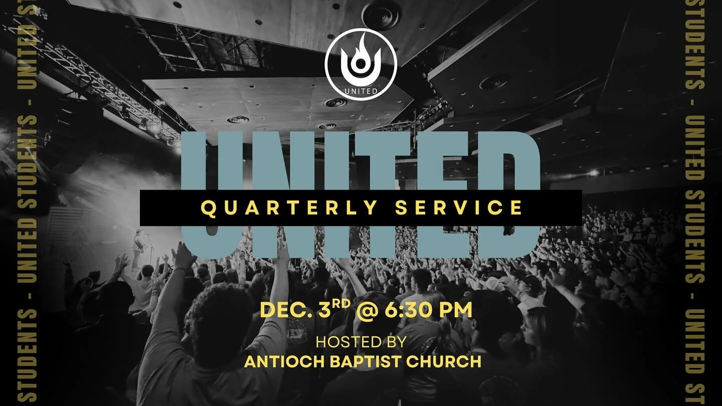 Be sure to save the date for our next United quarterly service!!!