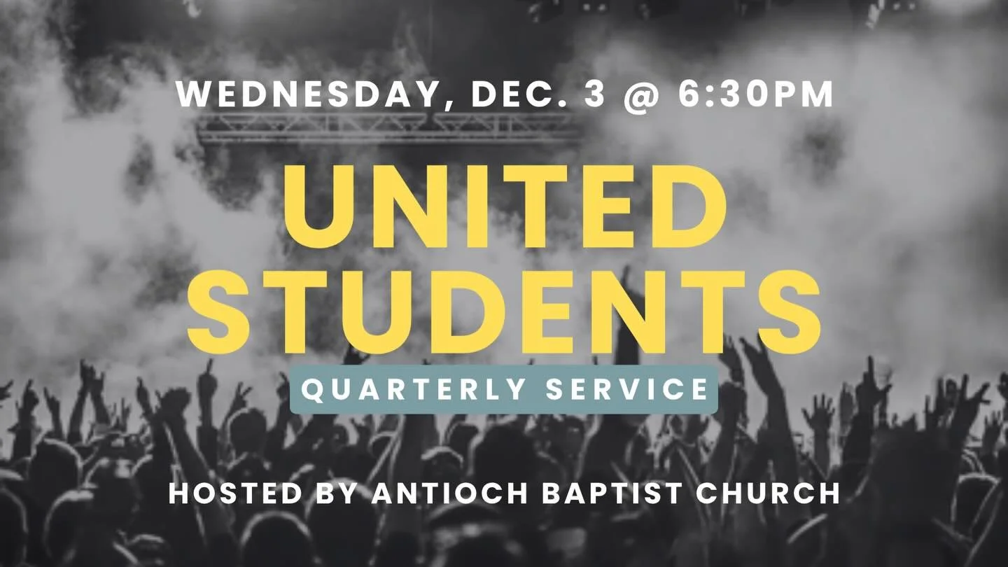 We are one week out from our next United Now Quarterly ⏰Send this to a friend you want to worship with next Wednesday!
