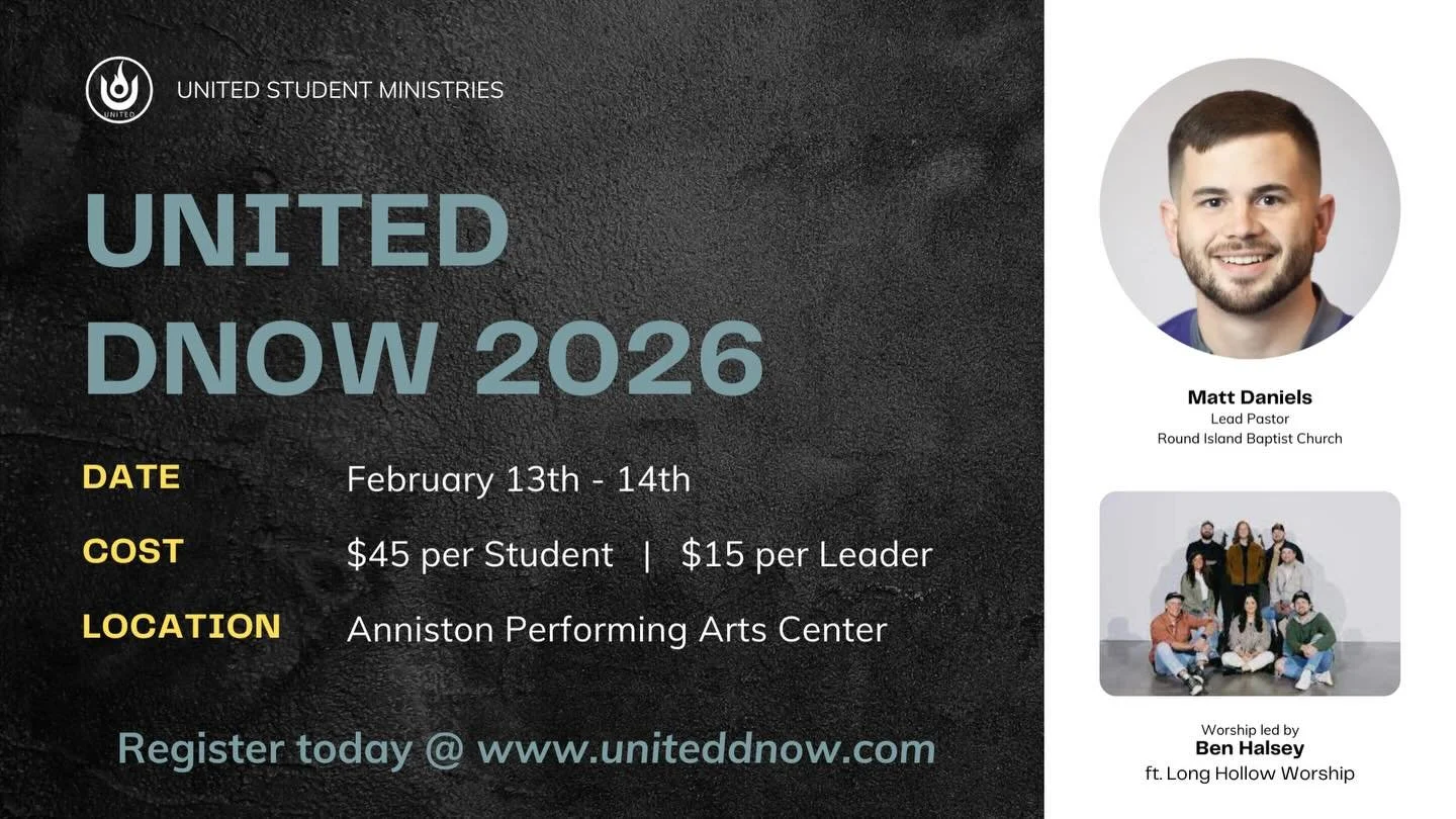 United DNOW 2026 is almost here!!!! Go get registered at uniteddnow.com if you haven&rsquo;t yet!!!