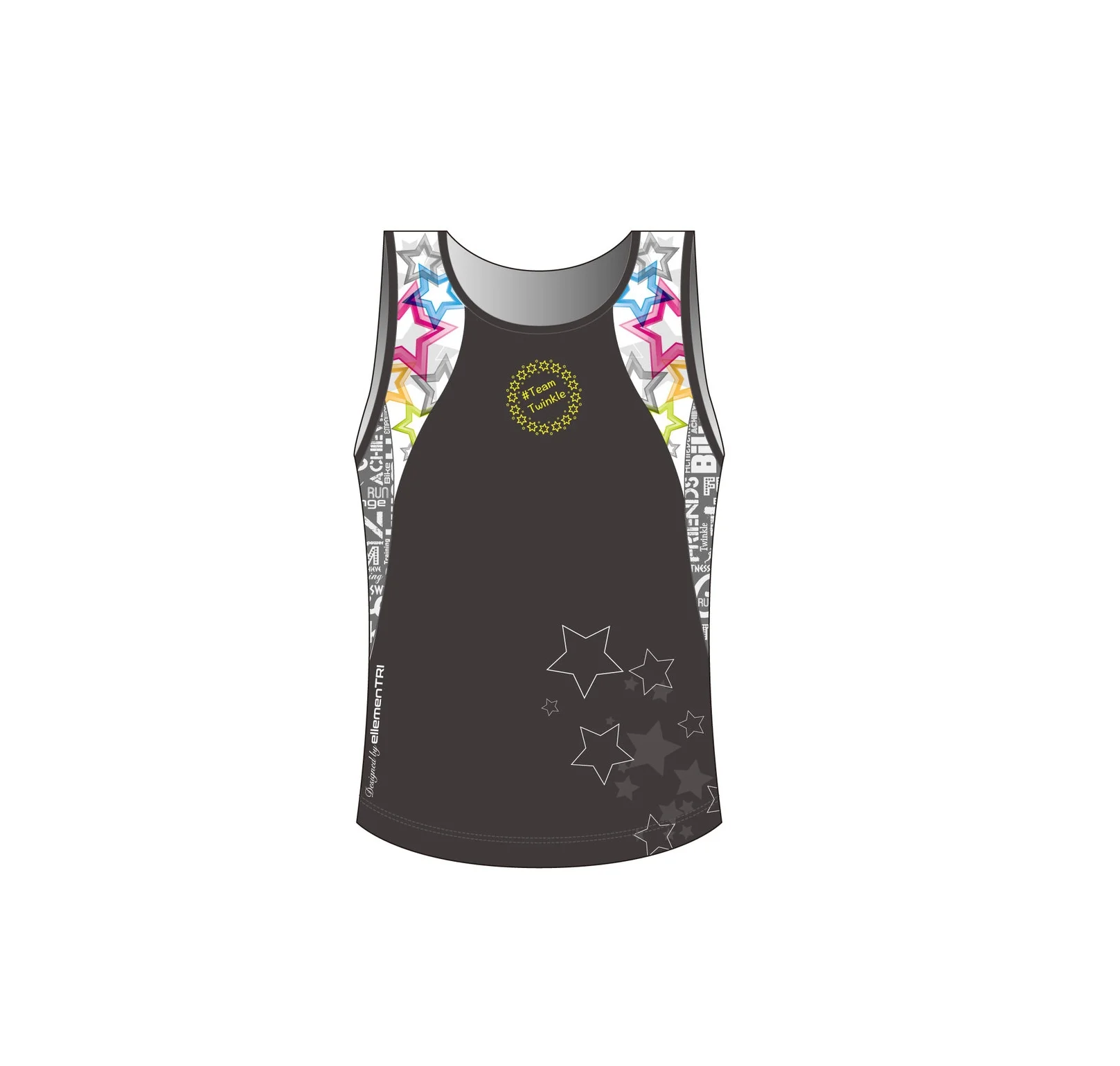 ellementri team twinkle running vest