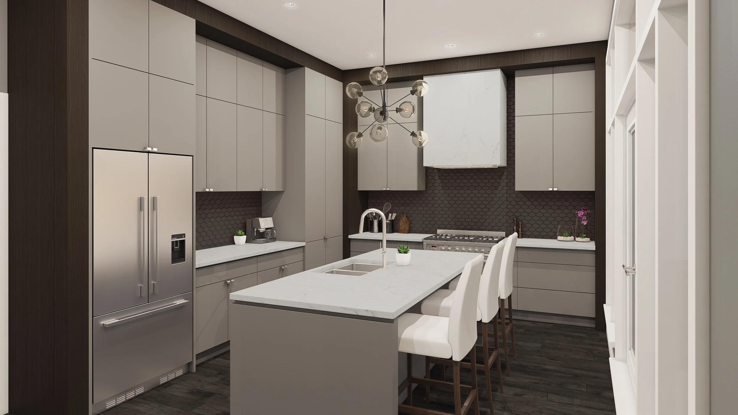 This tour is of a beautiful modern home from Surrey, BC. Click here to view with the VR headset.
