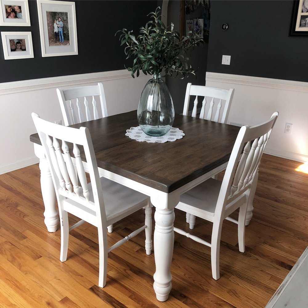 Dining Table Refinish Southern Pine Design Co