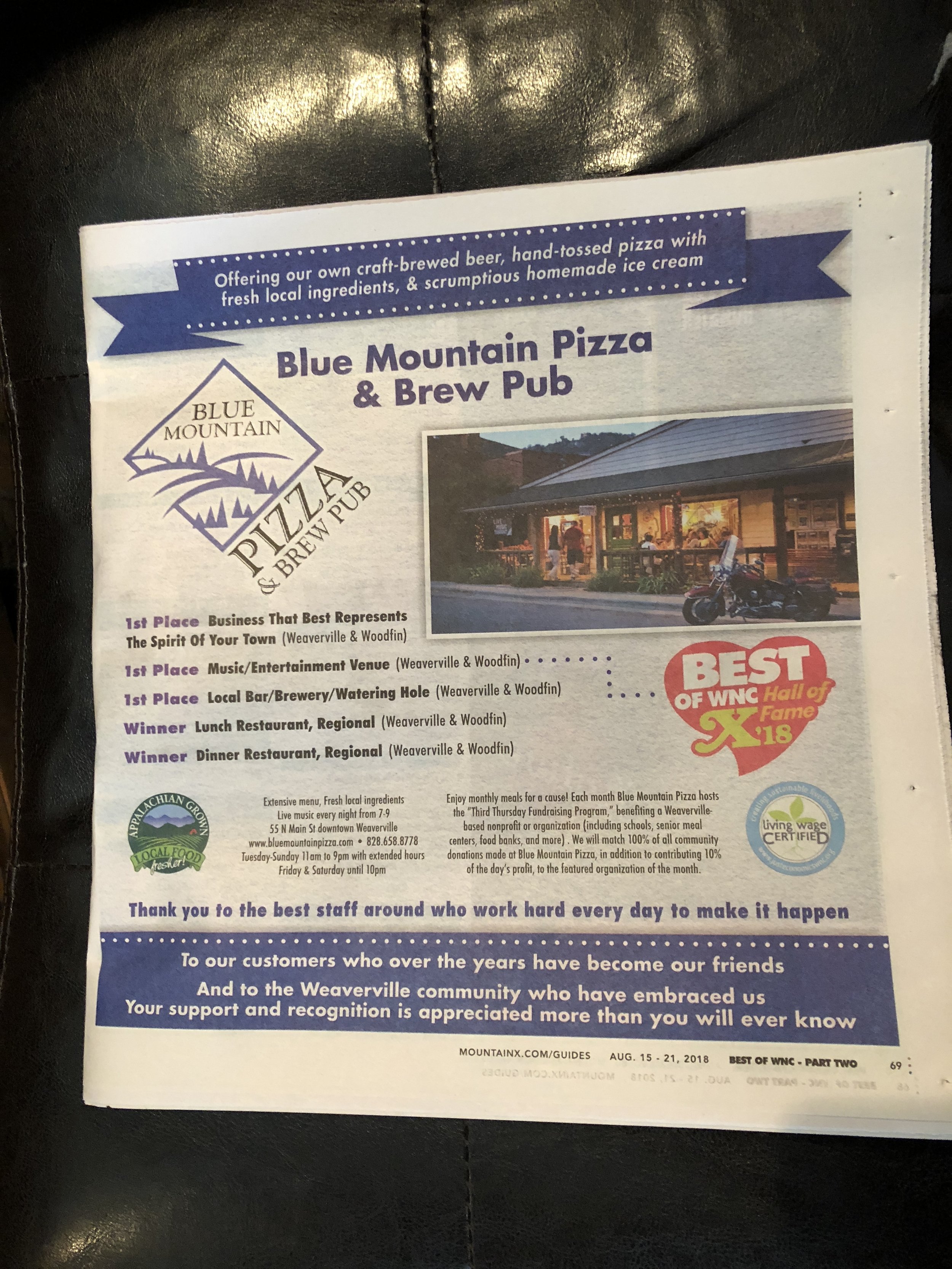 Blue Mountain Brings Home The Awards!