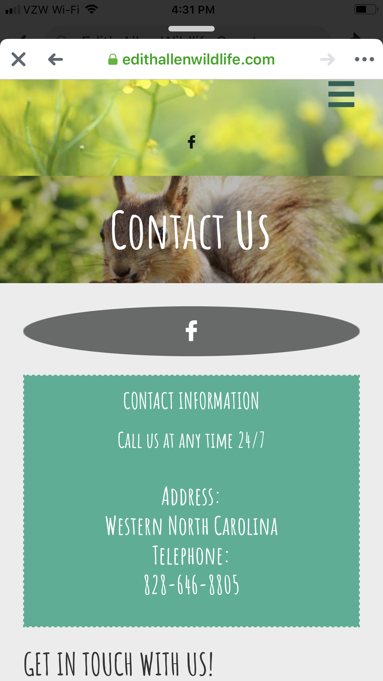 Wildlife Rehab Info