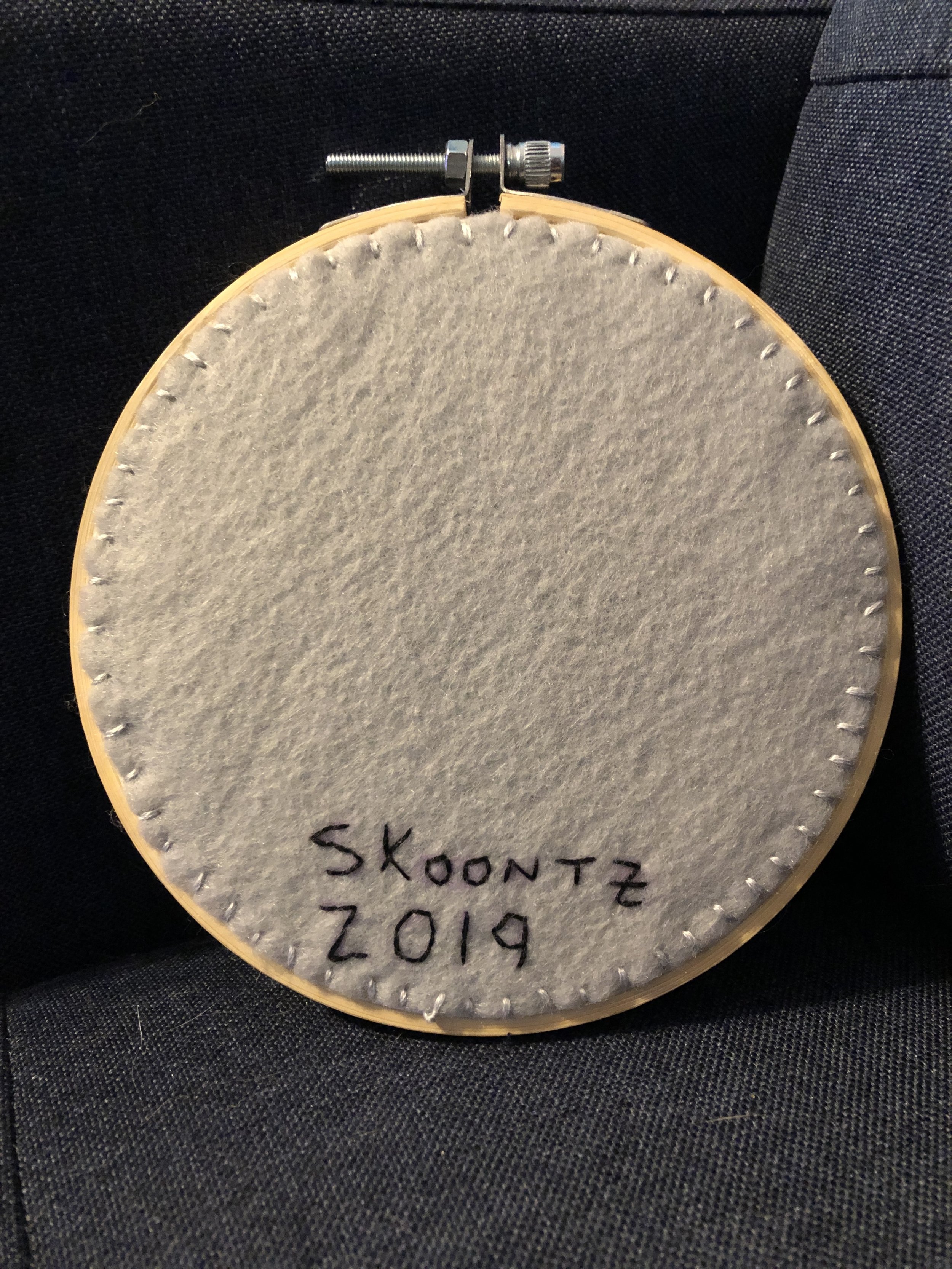 Finished Hoop