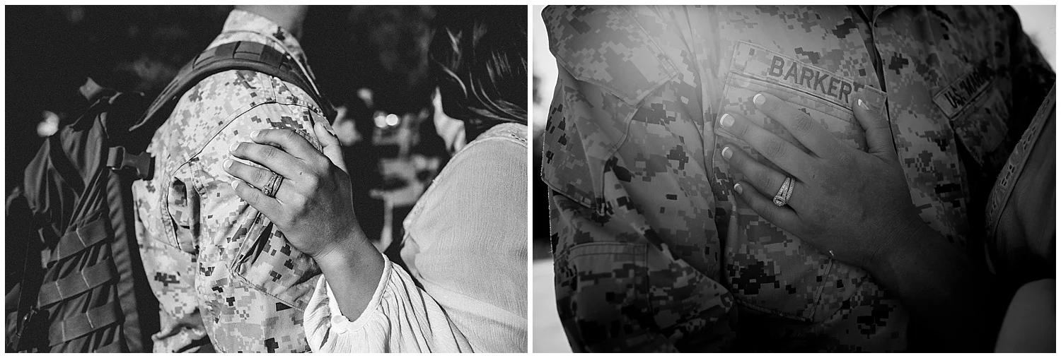 camp pendleton military homecoming photographer