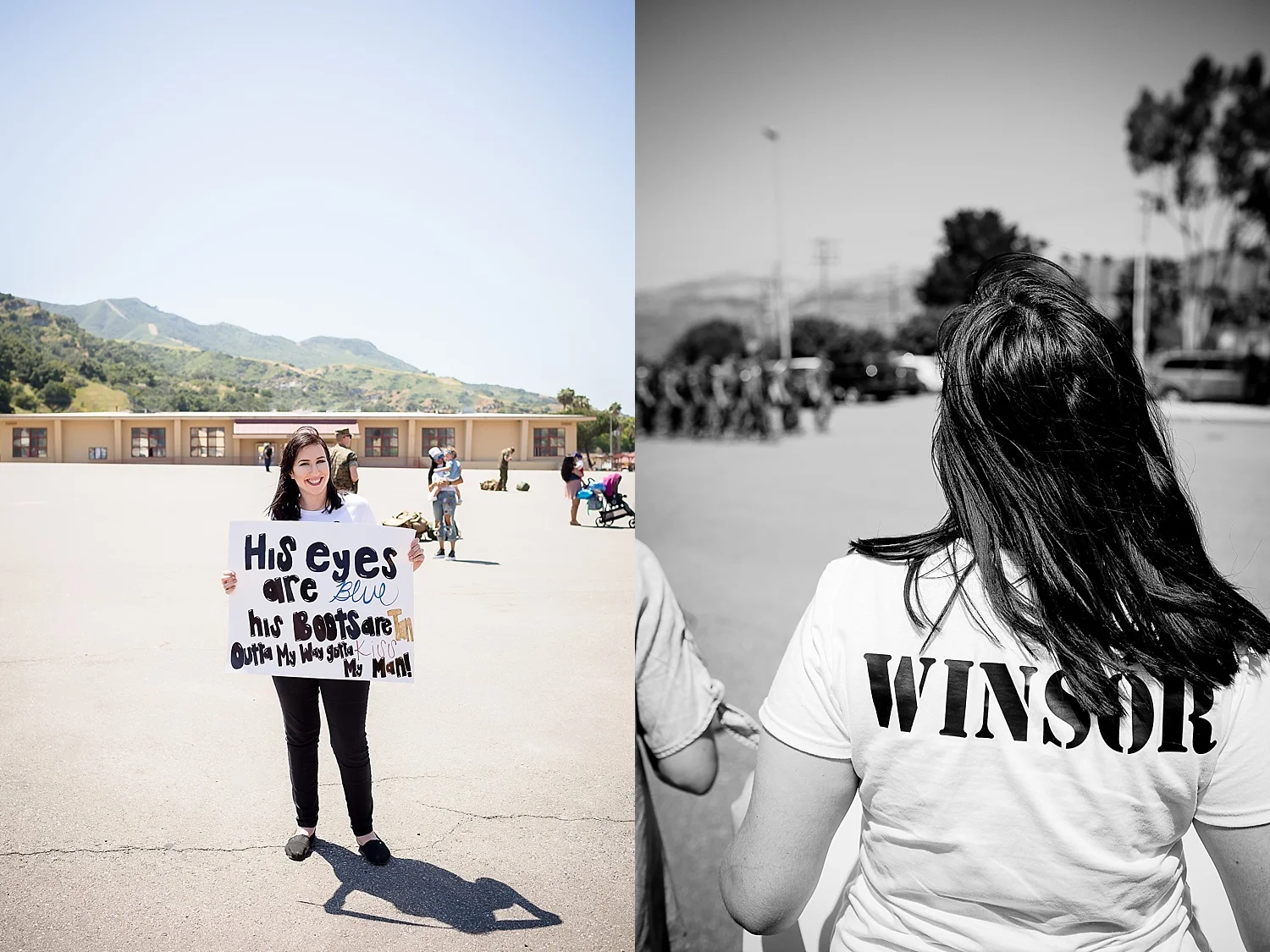 camp pendleton homecoming photographer