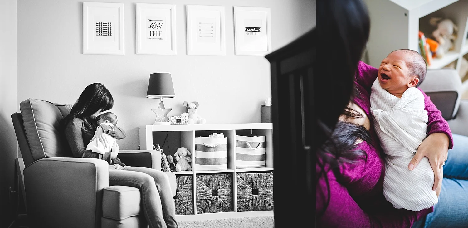 orange county lifestyle newborn photographer