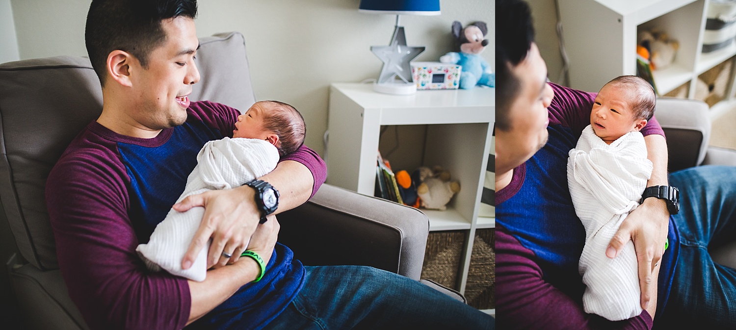 orange county lifestyle newborn photographer