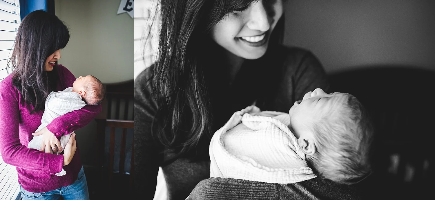 orange county lifestyle newborn photographer