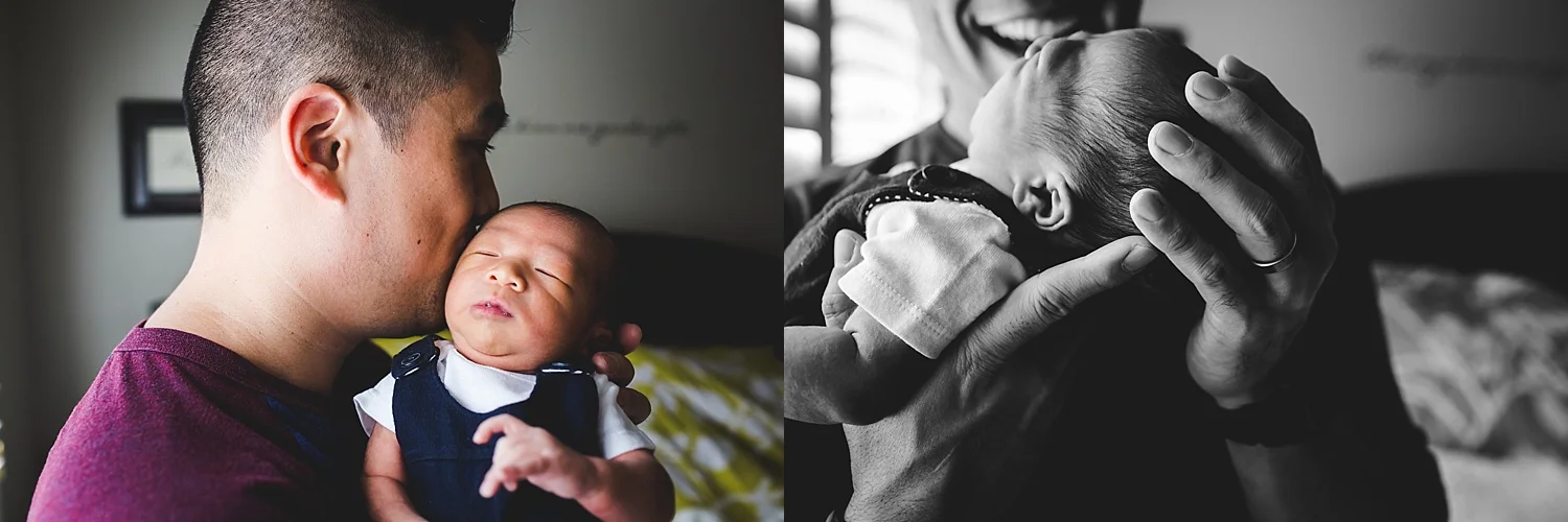 orange county lifestyle newborn photographer