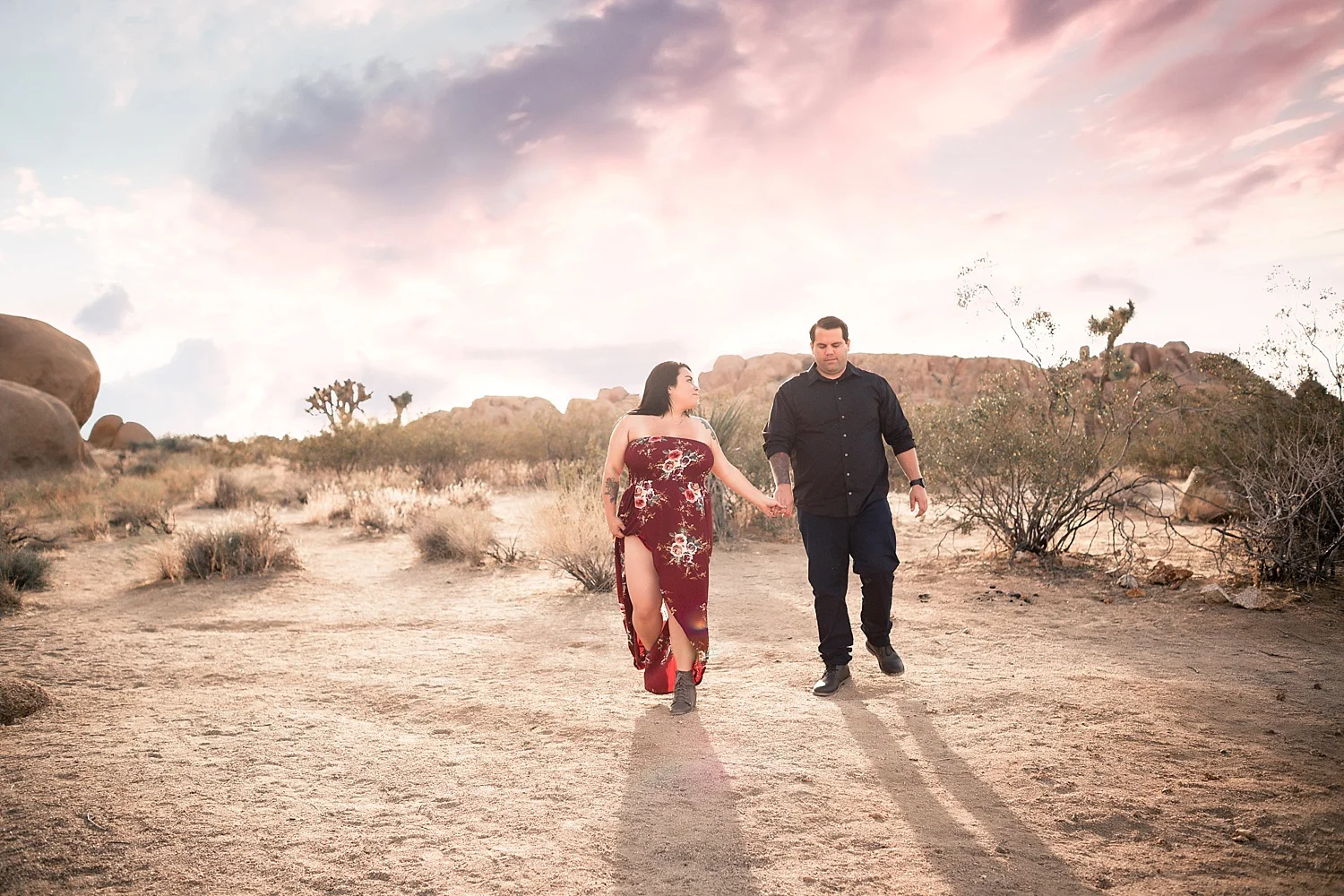 joshua tree engagement photographer