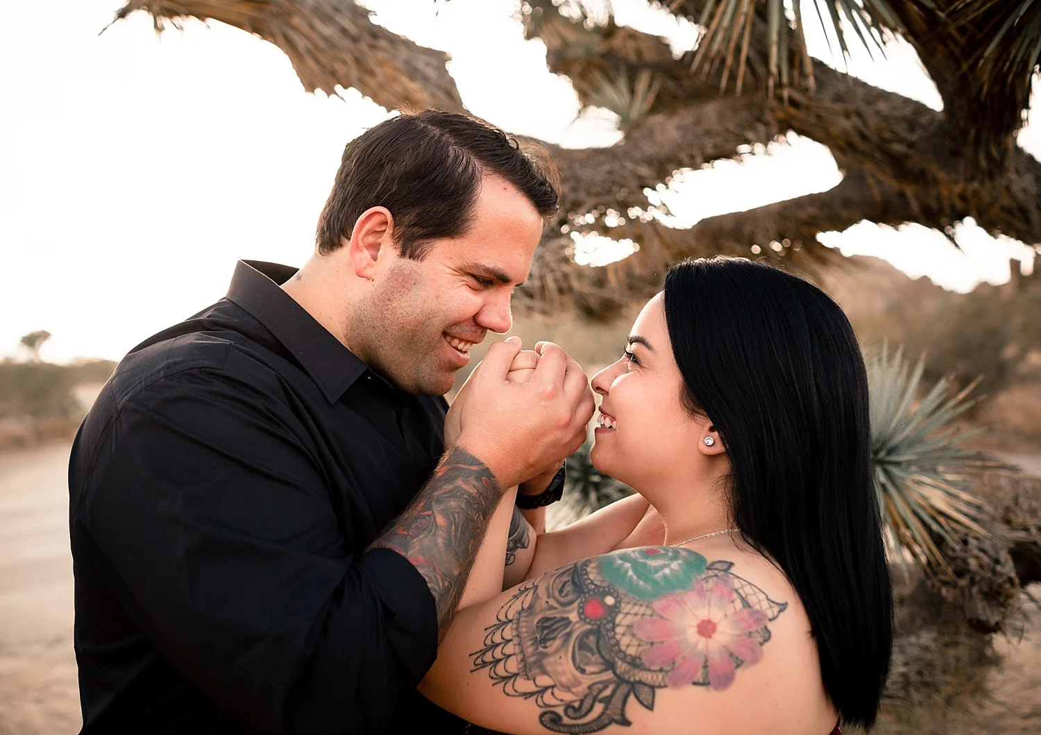 joshua tree engagement photographer