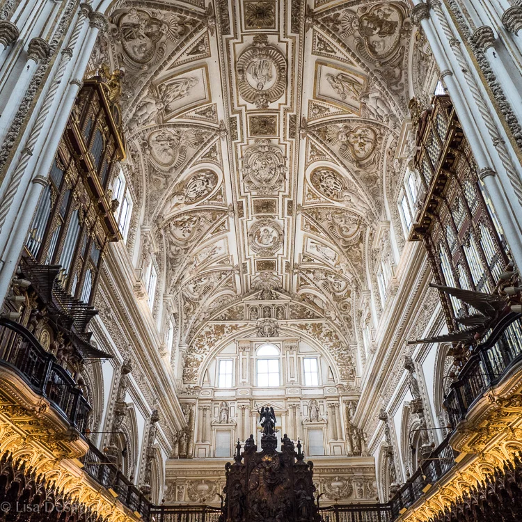 The Cathedral inside the Mezquita, Cordoba, Spain