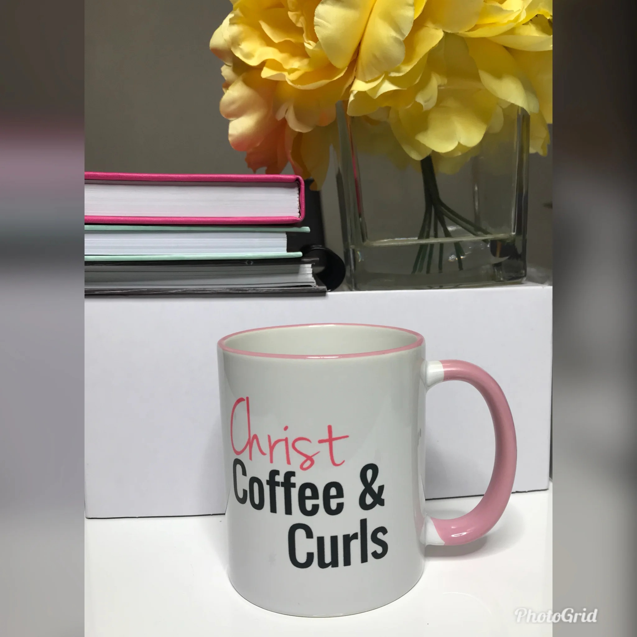 Christ coffee and curls.JPG