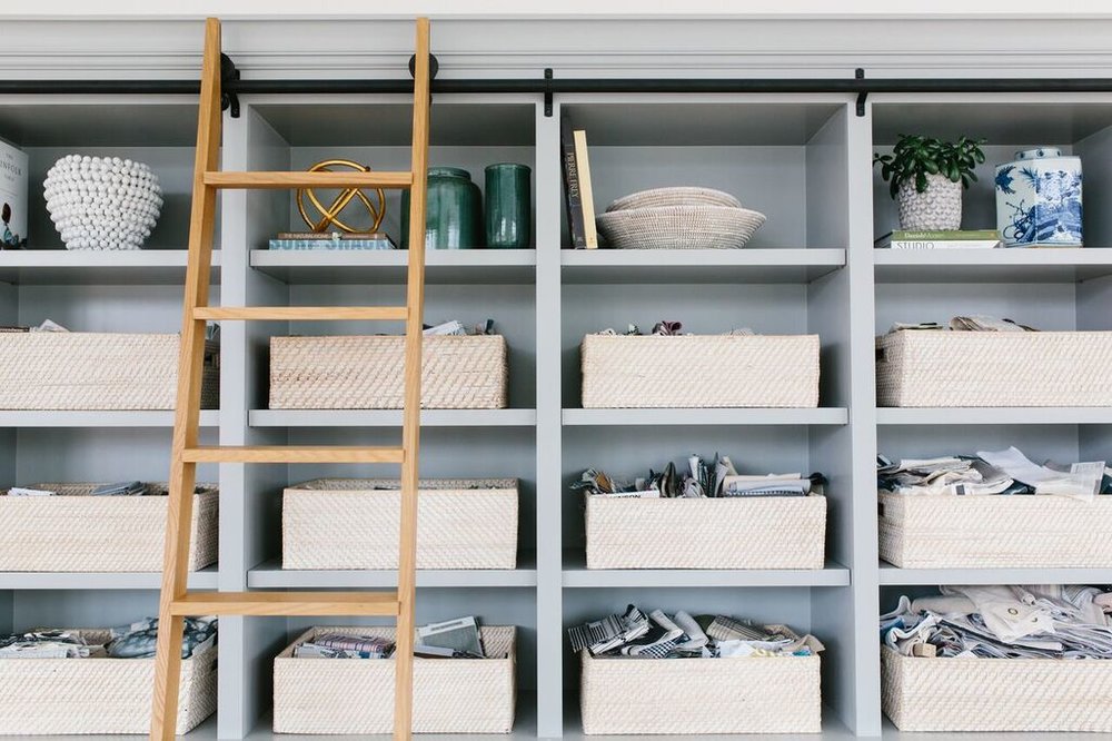 Platinum Gray by Benjamin Moore in the Emerson Project design by: Studio Mcgee
