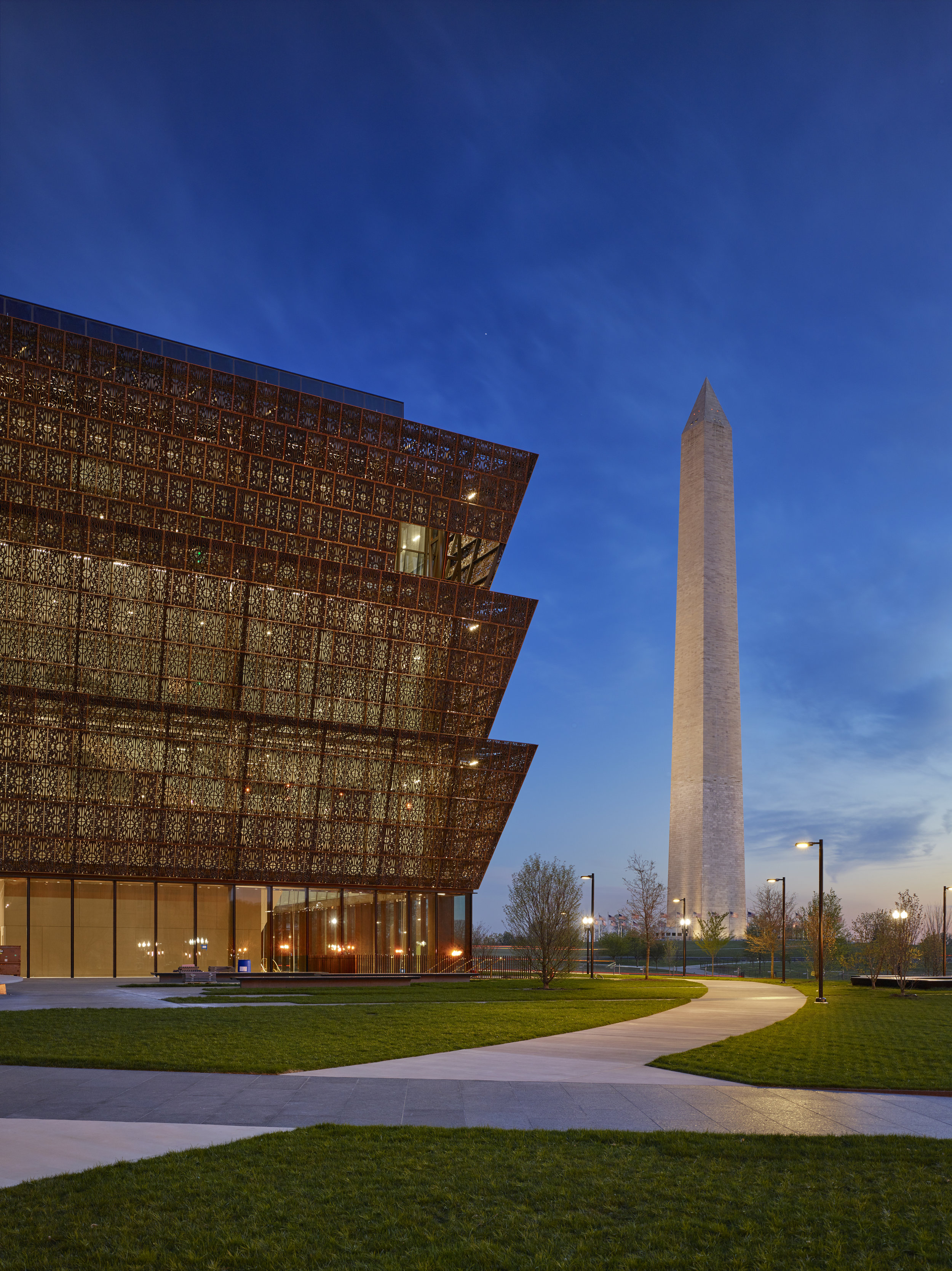 National Museum of African American History and Culture. Click the photo for more information.