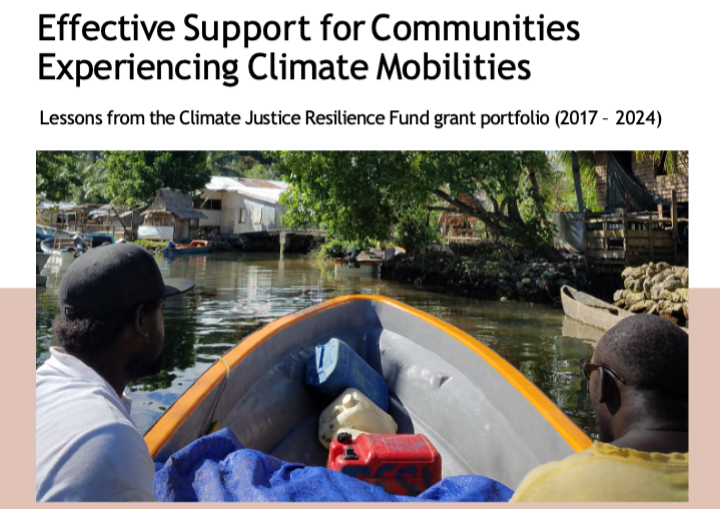 Climate Mobilities Portfolio Report