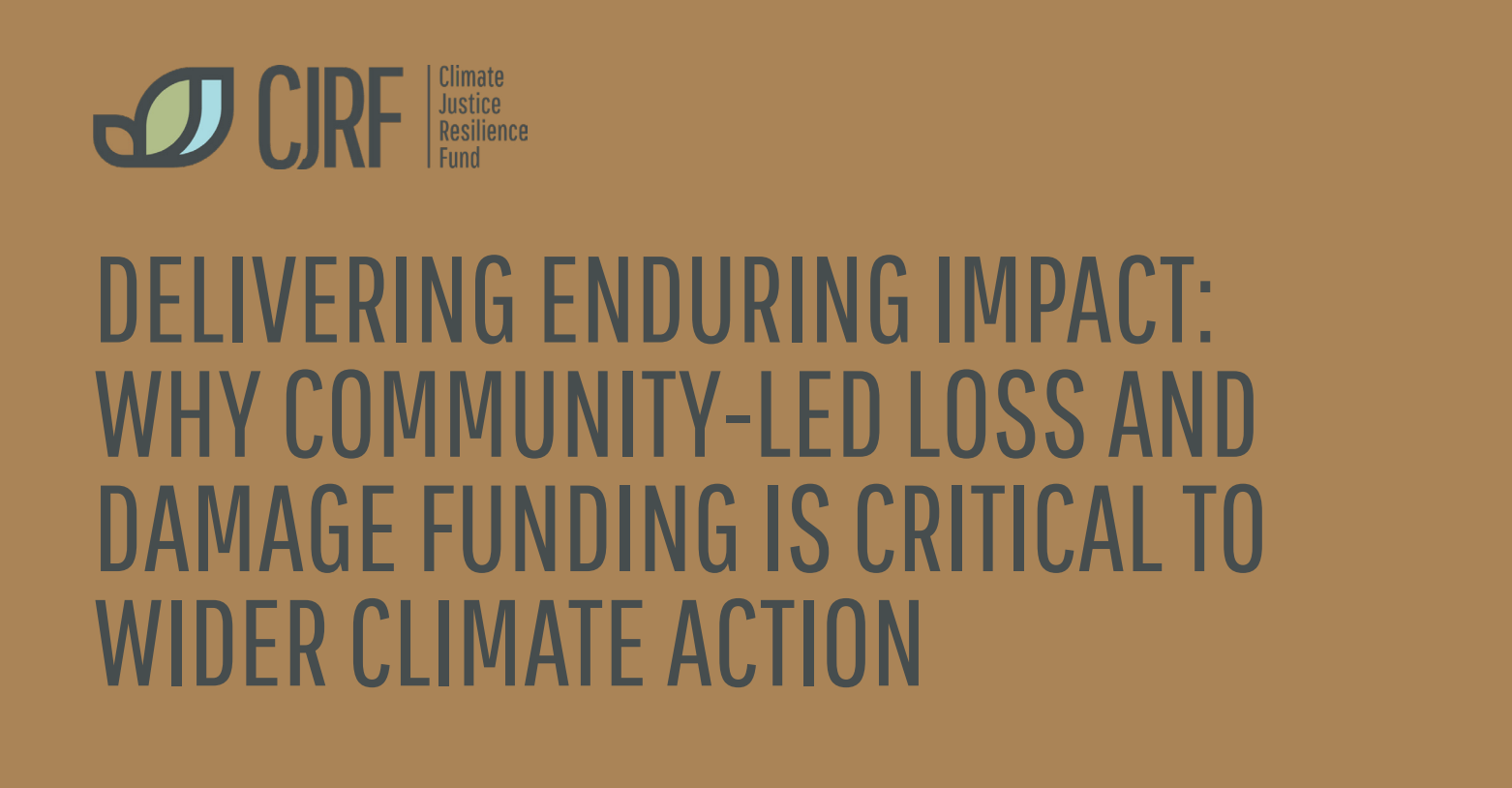 Delivering enduring impact