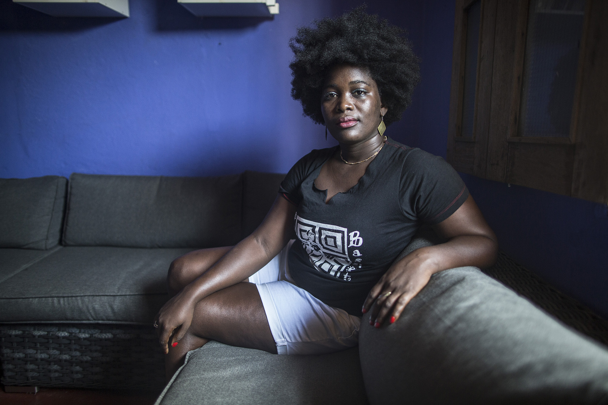 Pandora Hodge, student, Liberia. “We started doing cinema screenings in communities about Ebola, but I thought there was more we could do. We had 72 students involved and with support from the health ministry and Unicef we began going door-to-door