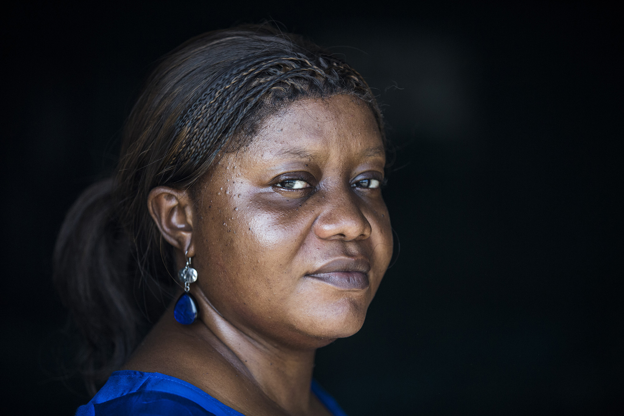 Tarlo Kerkula, Unicef county mobilisation coordinator, Liberia. “I went to the Slipway community to visit a home where there were two sick people and two dead bodies. I was going with volunteers to talk but didn’t know the family. They chased us awa