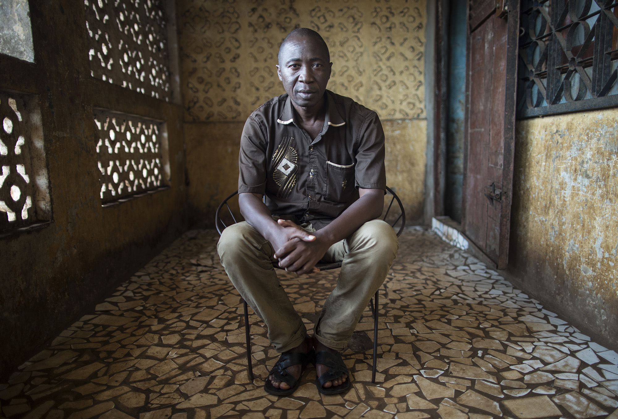 "The first person who was sick was my sister," remembers Ismael Koulibaly. "She was sick but we didn’t know she was sick. We thought it was a pulmonary disease. We took her to a clinic and there was another person who had Ebola while we were there.